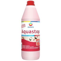 Грунтовка Eskaro Aquastop Professional, 1 кг, 1 л, розовый