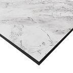 Столешница кухонная Slotex серии Кристал 300x60x1.6 см HPL-пластик цвет серо-белый