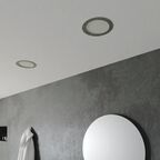 Спот светодиодный встраиваемый влагозащищенный Inspire ExtrafL под отверстие 205мм 1м² 2000лм регулируемый белый свет металл
