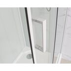 Душевая кабина Frank 100x100 F400/1 М White без крыши, стекло матовое, профиль белый