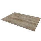 Столешница кухонная Slotex серии Зея 120x80x3.8 см ДСП цвет серый