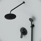 Встраиваемая душевая система Am.Pm X-Joy FB85A1RH22 черная