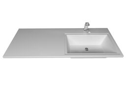 Раковина Style Line Estetus Даллас 120 см СС-00002389 белая, правая