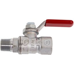 Хромированный латунный кран шаровой Giacomini R254DL 107-0375