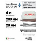 6м термоизоляция для отвода выхлопных газов генератора