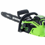 Цепная пила аккумуляторная Greenworks GD40CS18 с 1хАКБ 5Ач и ЗУ (2005807UG)