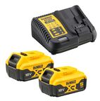 Аккумуляторный набор DEWALT DCK2532P2, 18 В: перфоратор DCH273 + шуруповерт DCF887, с 2 АКБ 5 Ач и ЗУ, в кейсе TSTAK