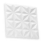 Потолочная плитка экструдированная полистирол белая Decoflair 0819L 50x50 см 2 м²