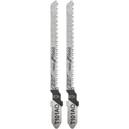 Пилка для лобзика по дереву Kranz KR-92-0302 чистый рез, 2 шт.
