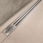 Лоток душевой Berges Wasserhaus Super Slim с гидрозатвором 600х94 d50 мм решетка из нержавеющей стали (090152)