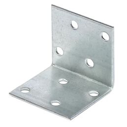 Уголок крепежный равносторонний оцинкованная сталь 40x40x40x1.8