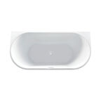 Ванна акриловая Vincea 170x80 VBT-421-1700MB черно-белая