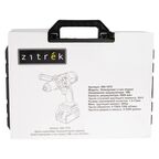 Дрель-шуруповерт аккумуляторная ударная бесщеточная Zitrek Green Impact 084-1072, 18 В Li-ion 2x5 Ач
