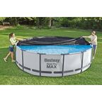 Тент для бассейна Bestway ПВХ 366x366 см цвет черный