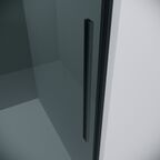 Душевой уголок Grossman Galaxy 140x70 120.K33.01.1470.21.10 без поддона, стекло тонированное, профиль черный матовый