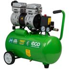 Компрессор безмасляный Eco Компрессор ECO AE-25-OF1 (140 л/мин, 8 атм, коаксиальный, безмасляный, ресив. 24 л, 220 В, 0,8 кВт), 24 л, 0.8 кВт, 140 л/мин
