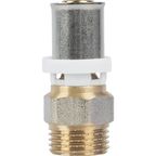 Муфта комбинированная Aquasfera 1/2"x16 мм НР латунь 027-8796