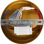Люстра потолочная светодиодная Arte Lamp Alessia 25 м² регулируемый белый свет цвет золотой