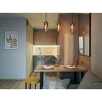 Фасад для кухонного шкафа Аша грей 39.7x25.3 см Delinia ID ЛДСП цвет светло-серый