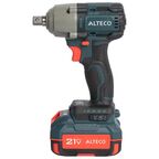 Гайковерт аккумуляторный ударный бесщеточный Alteco CIW 21-500 BL, 21 В Li-ion 1x4 Ач