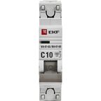 Автоматический выключатель EKF 10 A C10 4.5 kA