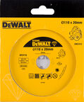 Алмазный круг сплошной по керамике DEWALT EXTREME DT3715, для плиткореза DWC410