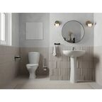 Унитаз-компакт Santeri Акватория 1P4076S0000BF, двойной смыв