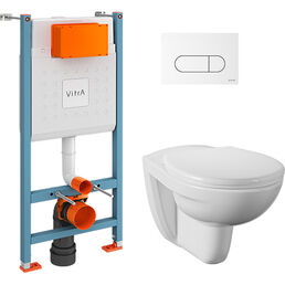Комплект унитаза с инсталляцией Vitra