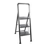 Стремянка стальная Zalger 3 ступени, максимальная нагрузка 150 кг