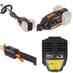 Триммер аккумуляторный бесщеточный Worx WG186E.92 40 В Ач АКБ и ЗУ не входит в комплект