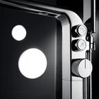 Смеситель напольный для ванны Black&White U7642 хром