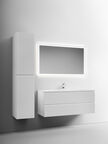 Тумба с раковиной Sancos Snob T SNT120W 120 см подвесная, Bianco