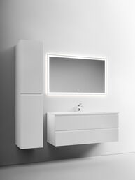 Тумба с раковиной Sancos Snob T SNT120W 120 см подвесная, Bianco