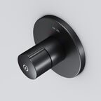 Встраиваемый cмеситель для душа Am.Pm X-Joy F85A65722 TouchReel черный матовый