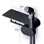 Гигиенический душ со смесителем Am.Pm Like F0202622 черный