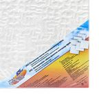 Потолочная плитка экструдированная полистирол белая Decoflair 0804L 50x50 см 2 м²