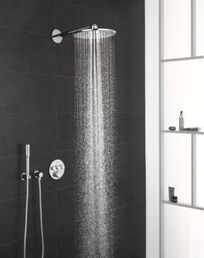 Встраиваемая душевая система Grohe Grohtherm 34705000 хром, со смесителем и термостатом