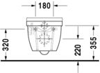Подвесной унитаз Duravit Starck 3 2225090000