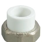 Муфта разъемная раструбная Ростурпласт 1/2"x20 мм НР полипропилен