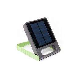 Кемпинговый фонарь светодиодный с выключателем на солнечных батареях USB-портом IP44 Р9077-4К Gr Oasis Light P9077