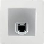 Розетка компьютерная RJ45 категория 5e UTP - Legrand Etika - алюминий