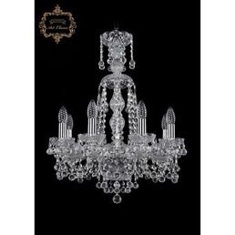 Хрустальная подвесная люстра Art Classic 46327 11.26.8.165.XL-62.Cr.B подсвечник