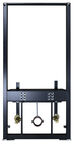 Подвесное биде с инсталляцией Azario Grado AZ-8040-1001/F-0053-0025+AZ-0046-BN SP черное матовое