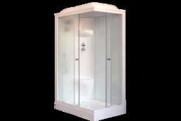 Душевая кабина Royal Bath 120х80 RB 8120HP6-WC L стекло матовое, профиль белый