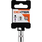 Торцевая головка шестигранная Dexter HT205116 1/4 дюйма 9 мм