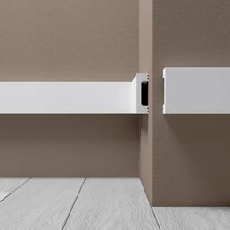 Молдинг потолочный полистирол ударопрочный Де-Багет Polymer М 3 белый 14x50x2000 мм