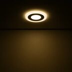 Светильник встраиваемый Gauss Backlight BL114 круглый 3 и 3 Вт свет тёплый белый