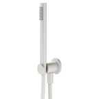 Комплект гигиенического смесителя с верхним душем Plumberia Selection IXO KITZXO18BO210 белый матовый
