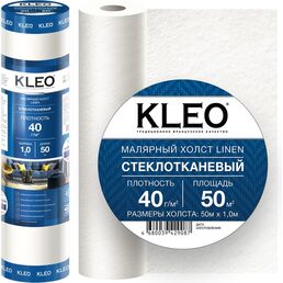 Малярный стеклохолст KLEO LINEN 40/50m