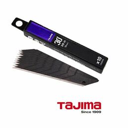 Лезвия для ножа TAJIMA CB-39RB 9мм обламывающиеся с покрытием (10шт)